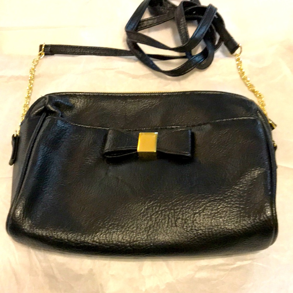 Clutch Women’s black zipper closure clutch